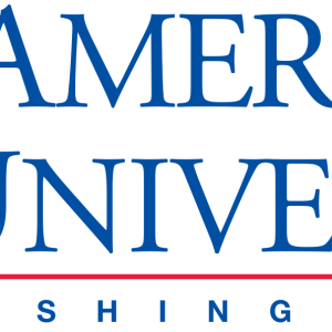 American University logo