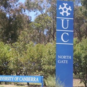 University of Canberra logo